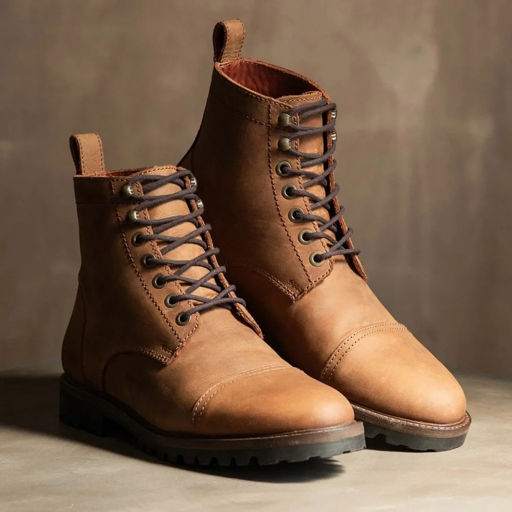 Patina by Portland‎ Leather Goods Men's Breaker Boot, Caribou